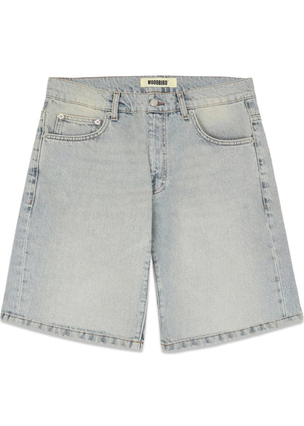 Leroy Dawn Shorts - Light Blue-Shorts-Woodbird-Butler Loftet