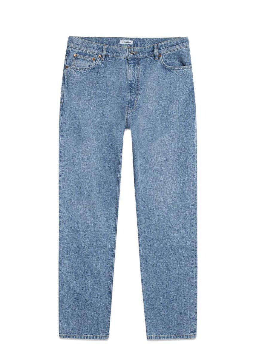 Woodbirds Leroy Doone Jeans - Washed Blue. Køb jeans her.