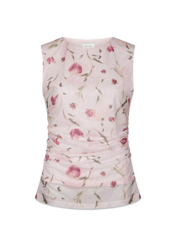 Liblana Artist Mesh Top - Light Pink-Top-Neo Noir-Butler Loftet