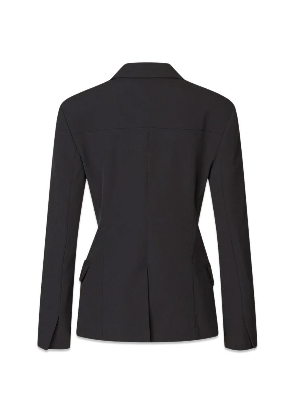 Lily Blazer - Black-Blazers-Oval Square-Butler Loftet