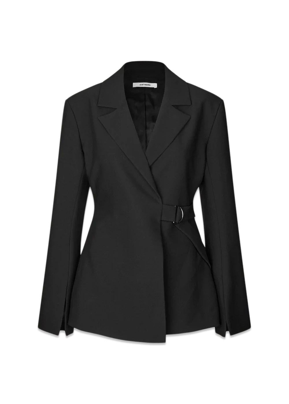 Lind Blazer - Black-Blazers-Oval Square-Butler Loftet