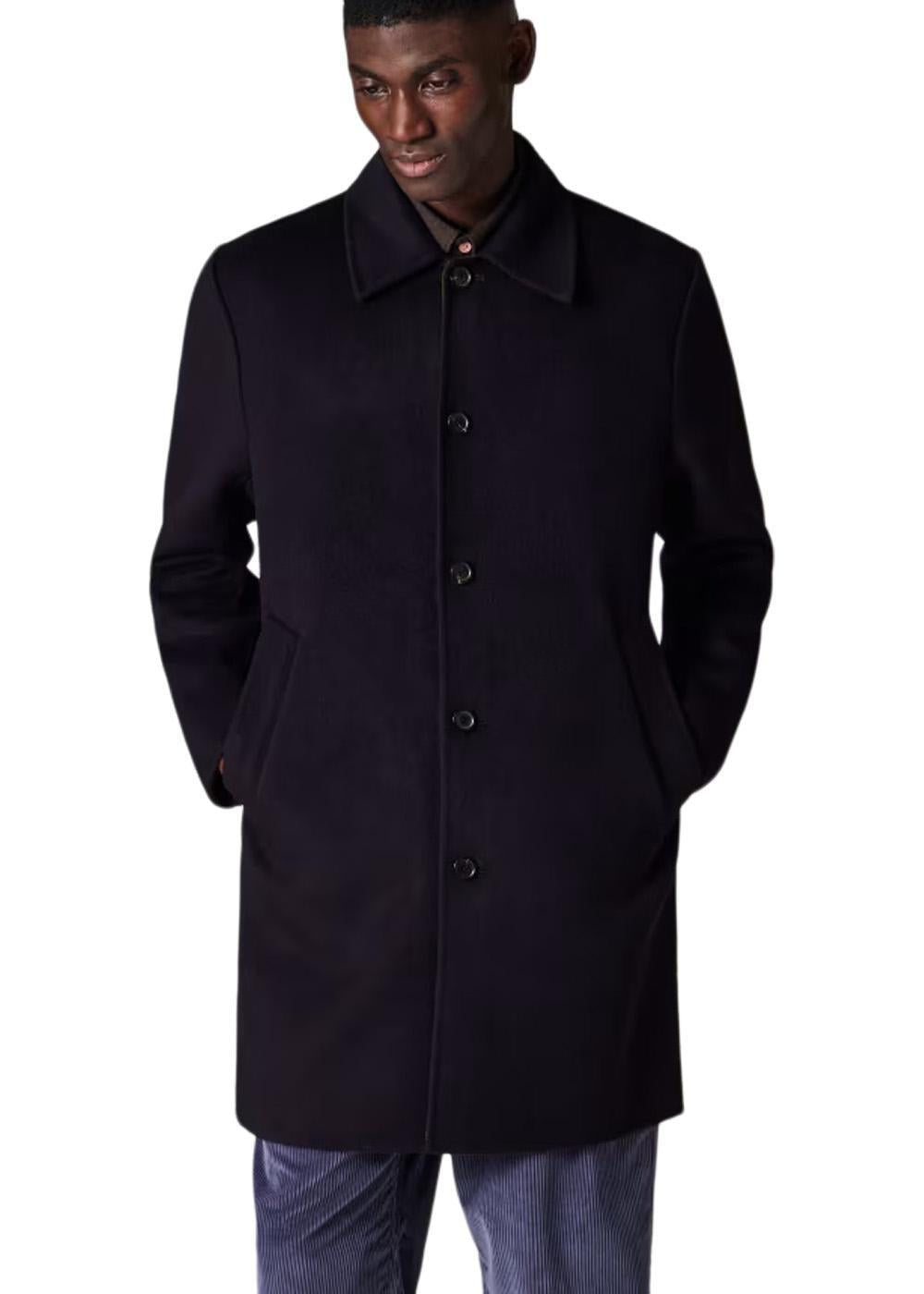 Long Coat - Very Dark Navy-Outerwear-Paul Smith - PS-Butler Loftet