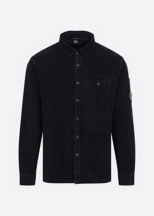 Long Sleeve Corduroy - Black