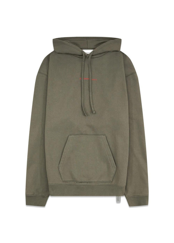 Loose Fit Hoodie - Pigeon Print Gray-Sweatshirts-OAMC Peacemaker-Butler Loftet
