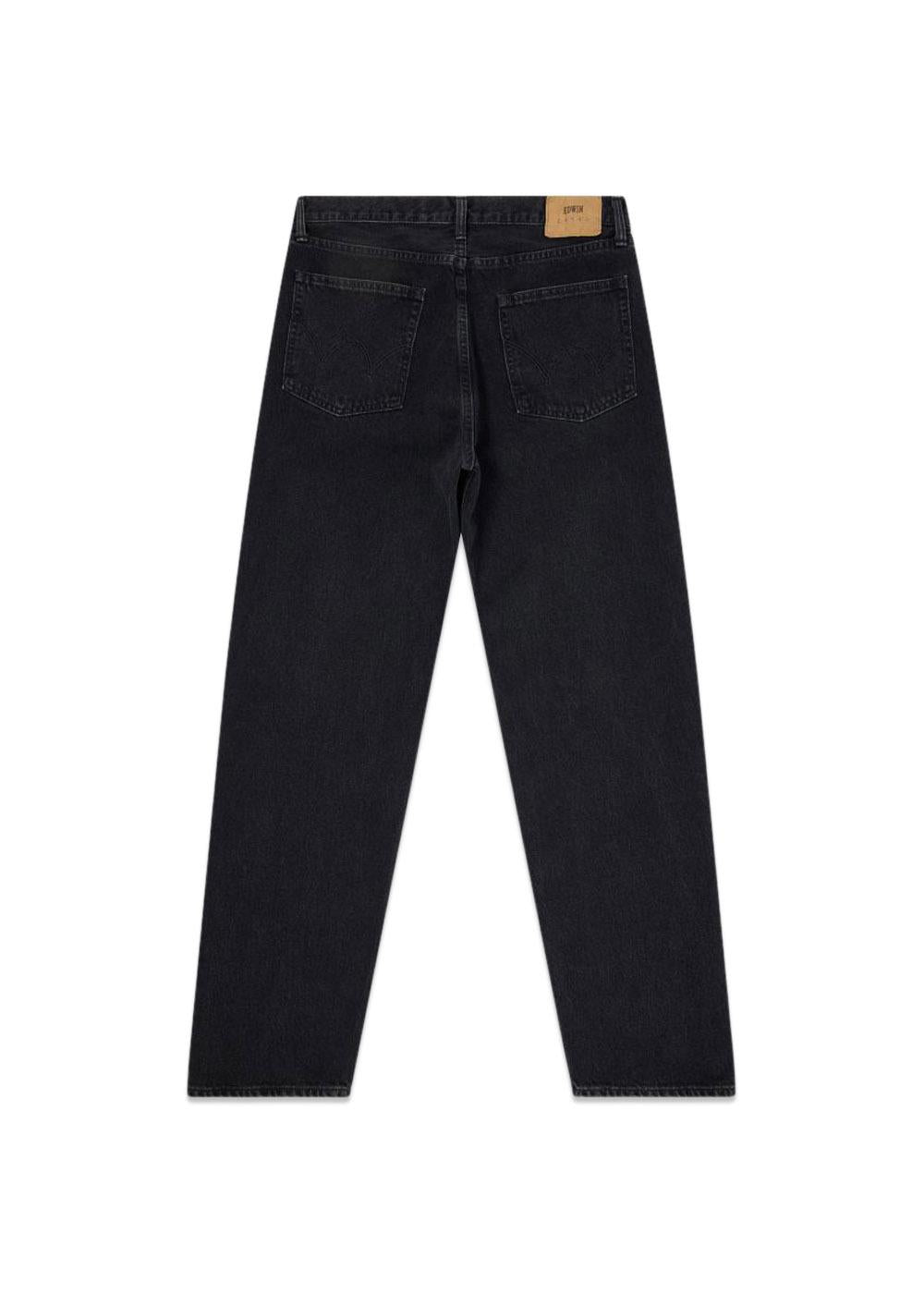 Loose Jeans Black Dark Used - Black Dark Used-Jeans-Edwin-Butler Loftet
