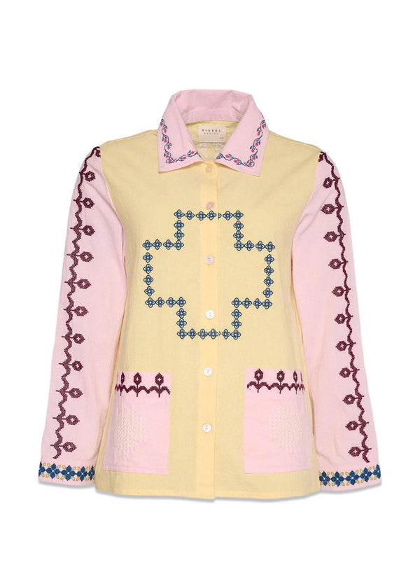Louise Organic Cotton Shirt - Pastel