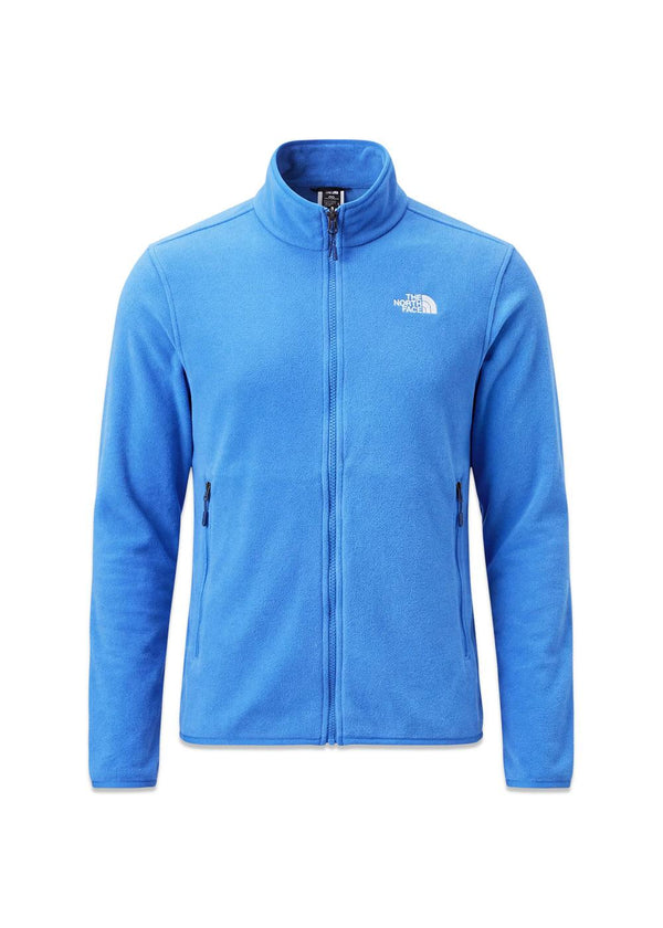 M GLACIER FLEECE JACKET - Active Blue-Outerwear-The North Face-Butler Loftet