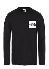 The North Faces M L/S FINE TEE - EU - Tnf Black. Køb t-shirts her.