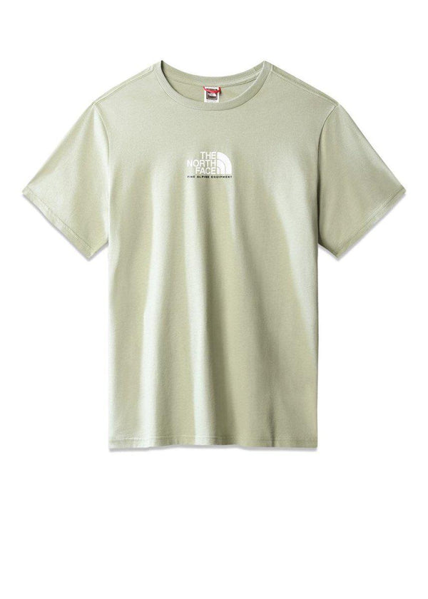 The North Faces M SS FINE ALP TEE - Tea Green. Køb t-shirts her.