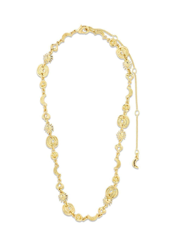 MISHA necklace gold-plated - Gold Plated-Jewellery-Pilgrim-Butler Loftet