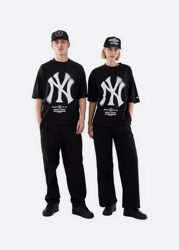 MLB BOXY GRPHC TEE - Black