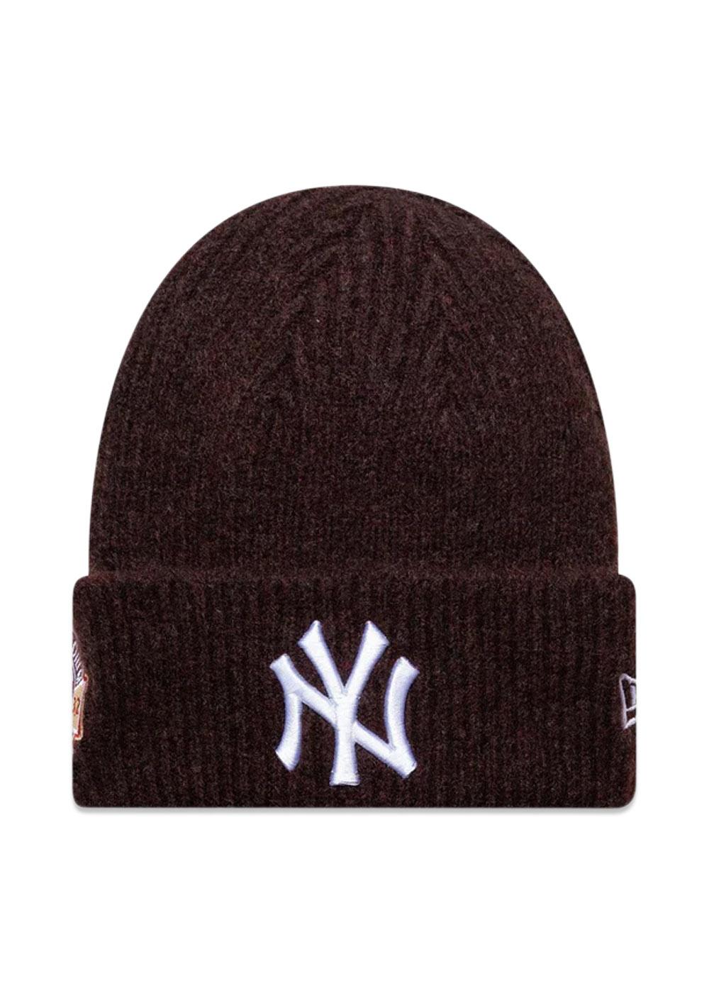 MLB WS Beanie NEYYANCO - Brown-Headwear-New Era-Butler Loftet