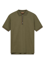 MMGHarvey Polo Ss Tee - Olive Tree