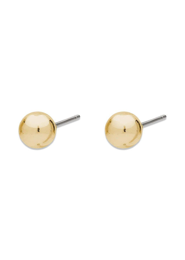 MOLLY earstuds gold-plated - Gold Plated-Jewellery-Pilgrim-Butler Loftet