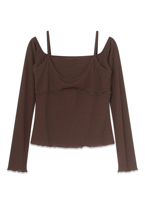 MaddisonRS Blouse - Dark Brown-Blouses-RÉSUMÉ-Butler Loftet