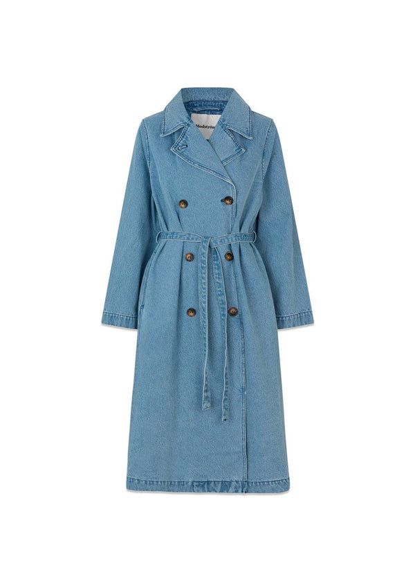 MadelineMD denim jacket - Classic Blue Wash-Outerwear-Modström-Butler Loftet