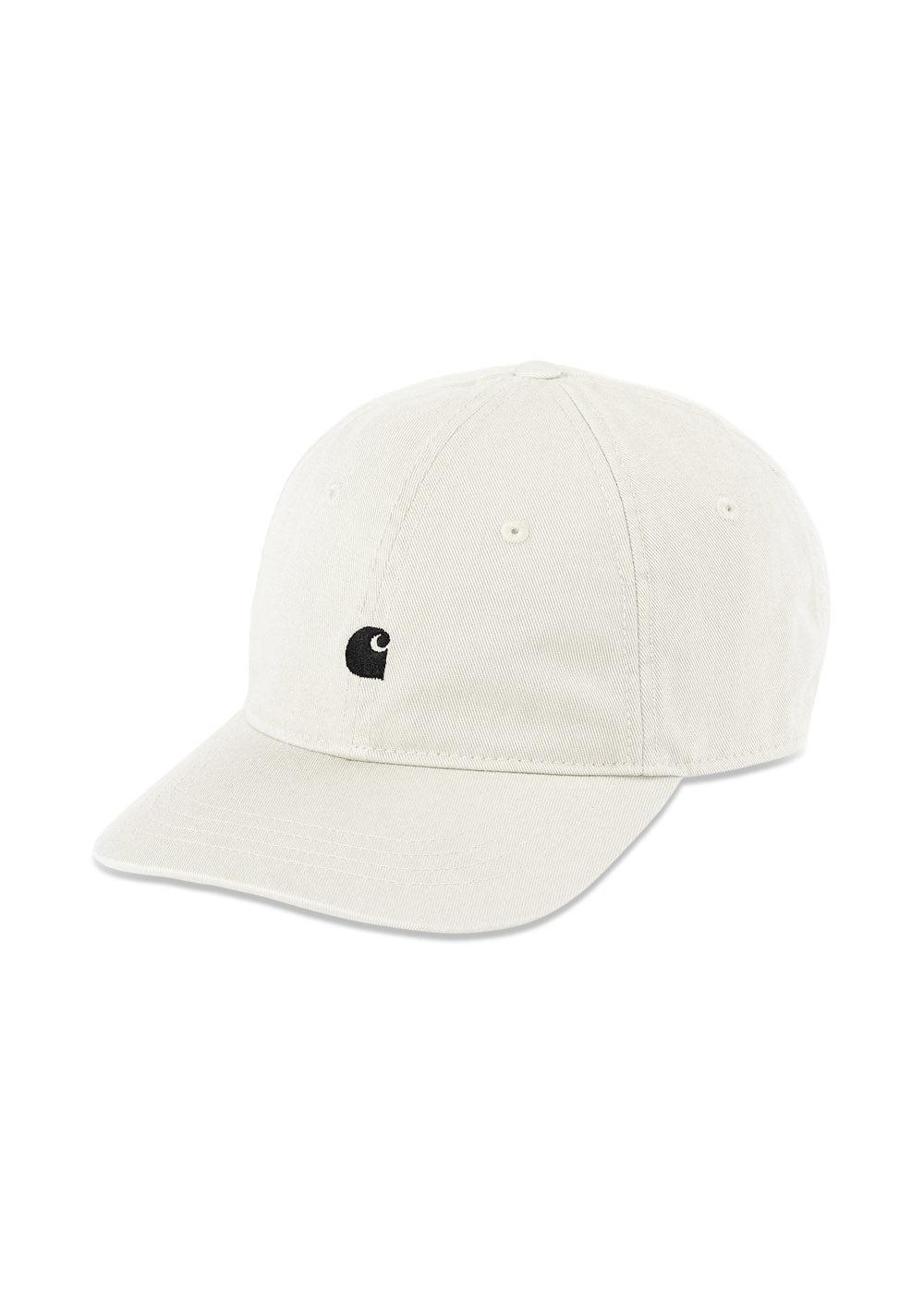 Carhartt WIP's Madison Logo Cap - Wax / Black. Køb caps her.