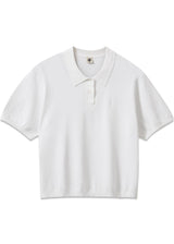 Madison Tennis Polo - White-Knitwear-The Garment-Butler Loftet