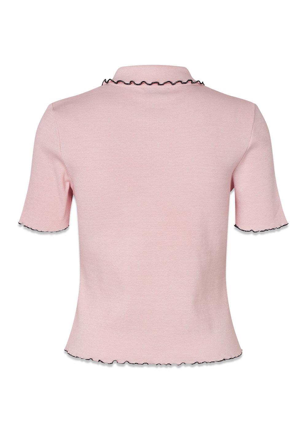 MagdaloneMD polo - Veiled Pink-Top-Modström-Butler Loftet