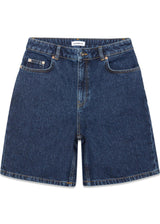 Maggie 90s Rinse Shorts - 90Sblue-Shorts-Woodbird-Butler Loftet
