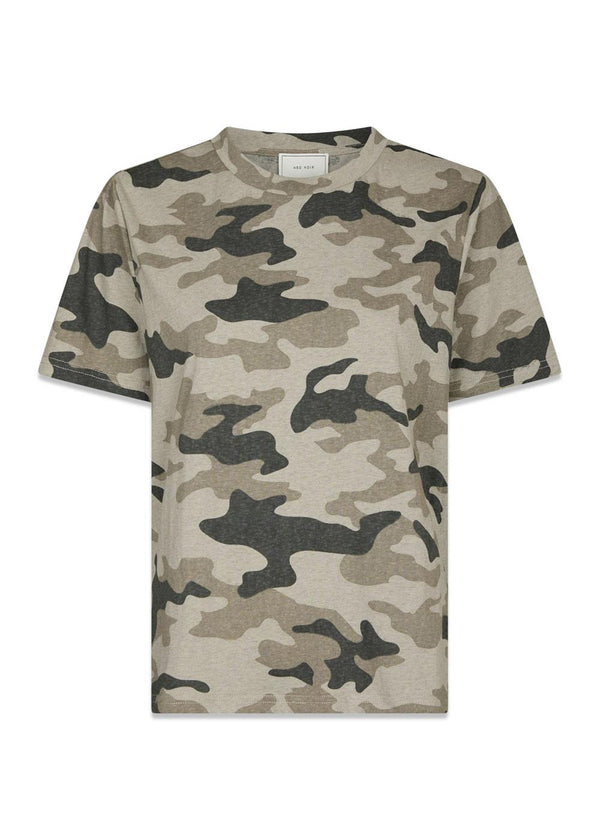 Malin Mili Tee - Grey-T-shirts-Neo Noir-Butler Loftet