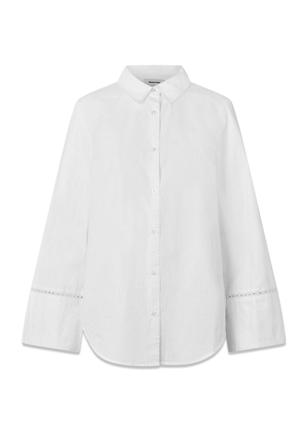 MallenMD shirt - Soft White-Shirts-Modström-Butler Loftet