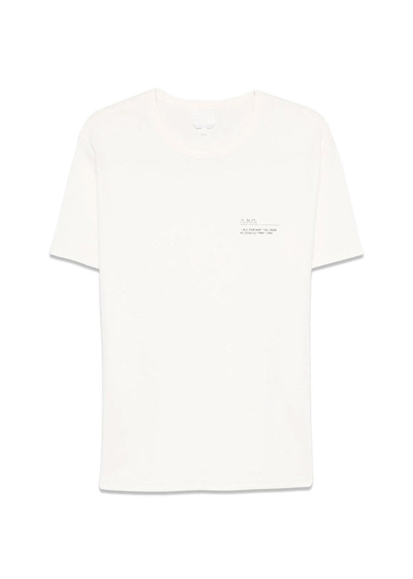 Manches Courtes - Beige-T-shirts-A.P.C-Butler Loftet