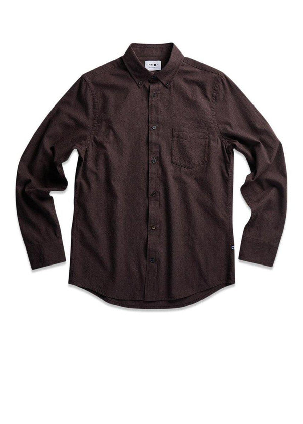 Nn. 07s Manza Slim 5722 - Dark Wine. Køb shirts her.