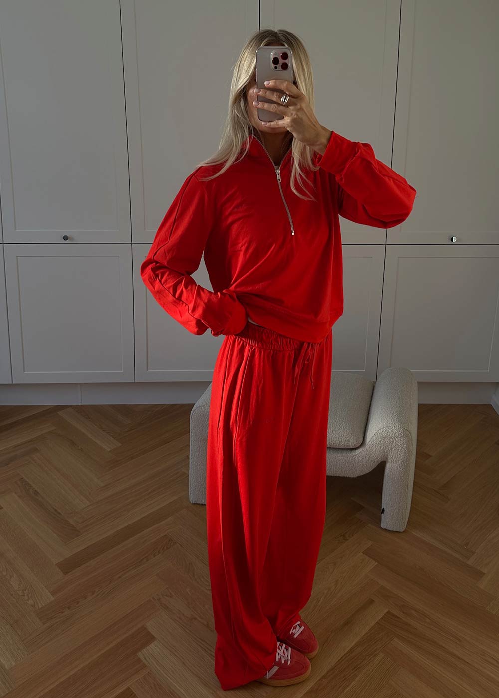 MariettaMD pants - Fire Red-Pants-Modström-Butler Loftet