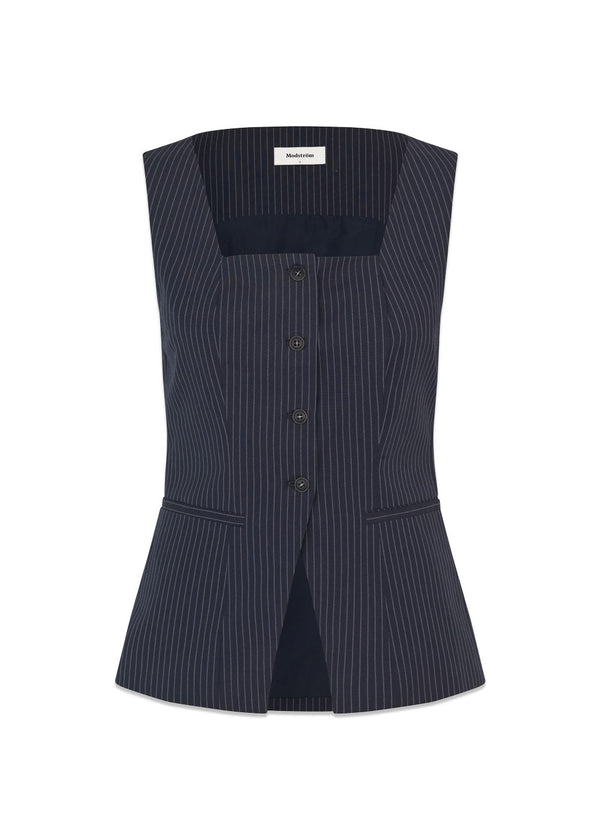 MathildeMD top - Navy Sky-Top-Modström-Butler Loftet