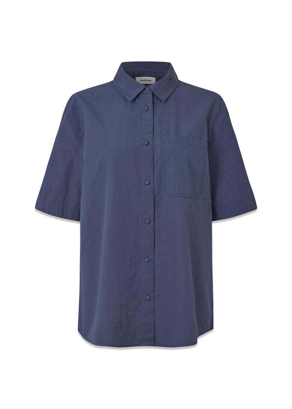 MaudeMD SS shirt - Ombre Blue-Shirts-Modström-Butler Loftet