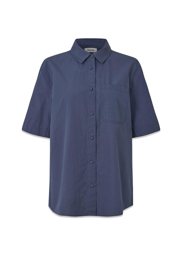MaudeMD SS shirt - Ombre Blue-Shirts-Modström-Butler Loftet