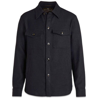 Maverick Jacket - Navy-Outerwear-Oscar Jacobson-Butler Loftet