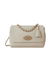 Medium Lily Top Handle Heavy G - Chalk-Bags-Mulberry-Butler Loftet