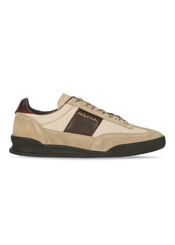 Mens Shoe Dover Beige Nylon Mix - Brown-Shoes-Paul Smith - PS-Butler Loftet