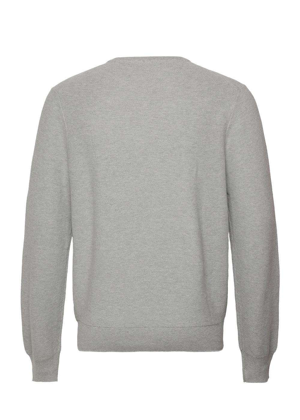 Mesh Knit Cotton Crewneck Sweater - Andover Heather-Knitwear-Ralph Lauren-Butler Loftet