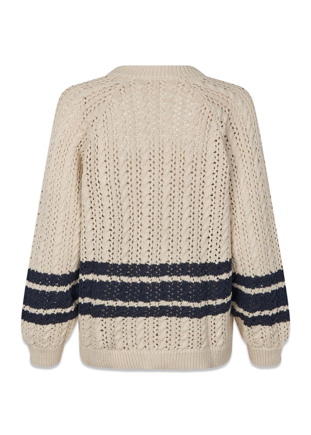 MetteMD cardigan - Summer Sand-Knitwear-Modström-Butler Loftet