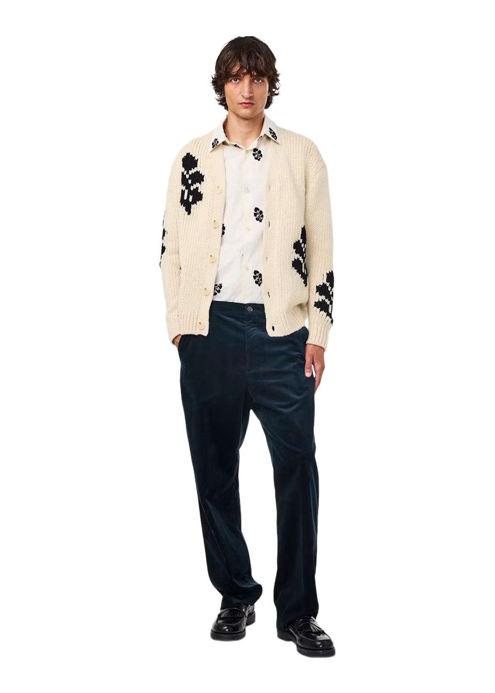 Mika Cardigan 6620 - Ecru-Knitwear-Nn. 07-Butler Loftet