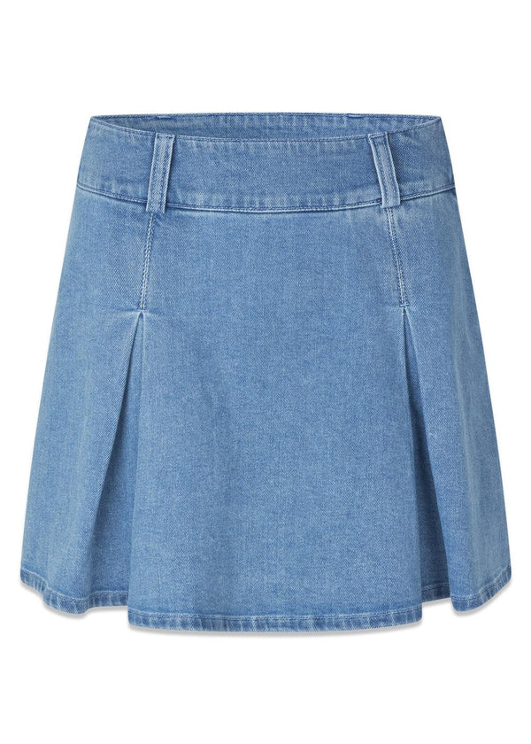 MikaMD skirt - Medium Blue-Skirts-Modström-Butler Loftet