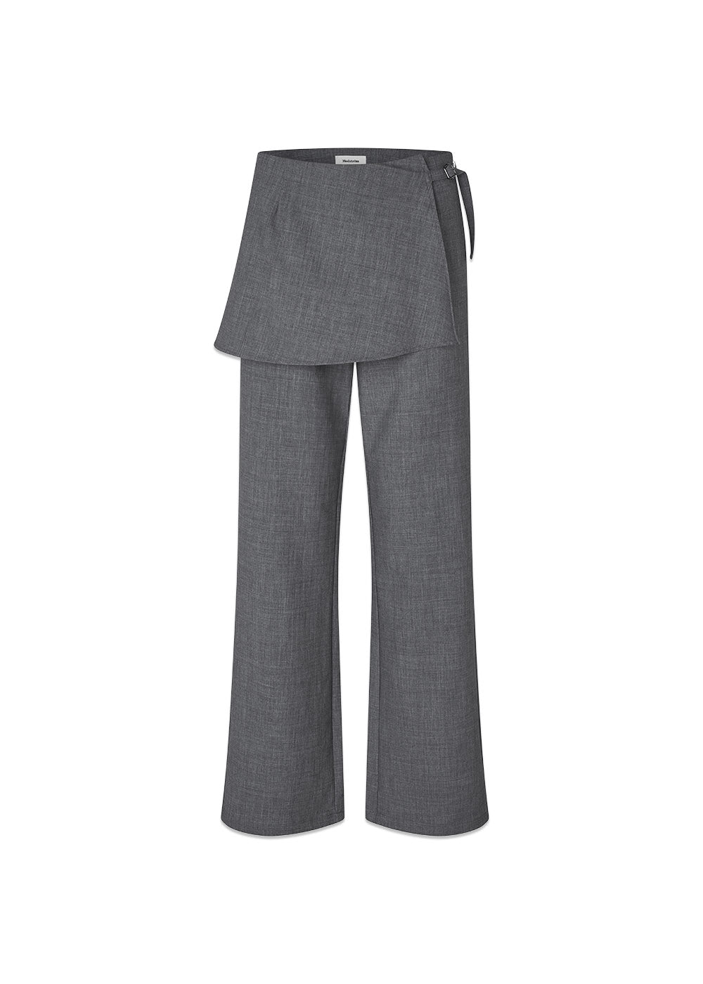 MikkelineMD pants - Dark Grey Melange-Pants-Modström-Butler Loftet