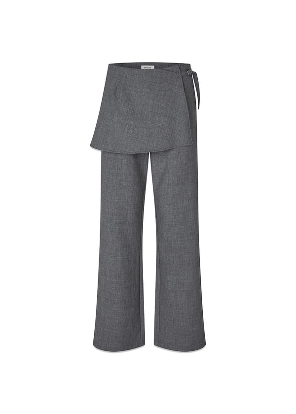 MikkelineMD pants - Dark Grey Melange-Pants-Modström-Butler Loftet