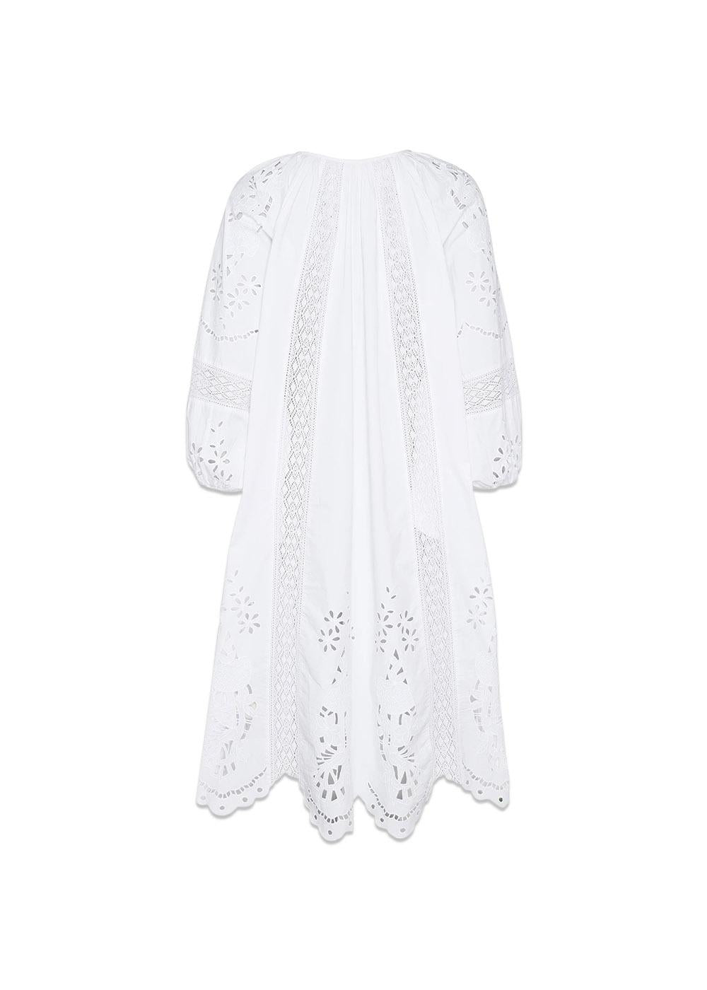 Mila Organic Cotton Dress - Ecru-Dress-Sissel Edelbo-Butler Loftet