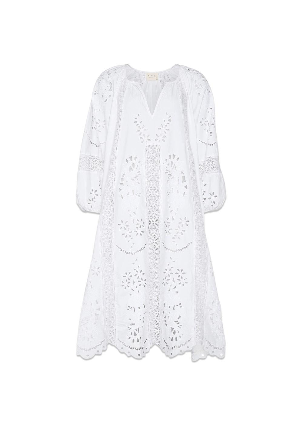 Mila Organic Cotton Dress - Ecru-Dress-Sissel Edelbo-Butler Loftet