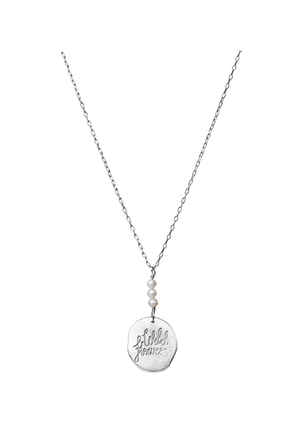 Maanestens Mille Necklace - Sterling Silver. Køb halskæder her.
