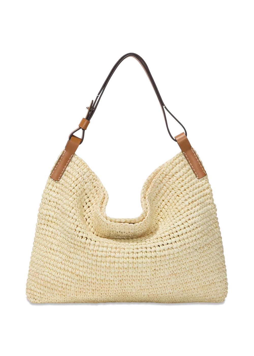 Minetta Raffia Bag - Ivory-Bags-Proenza Schouler-Butler Loftet