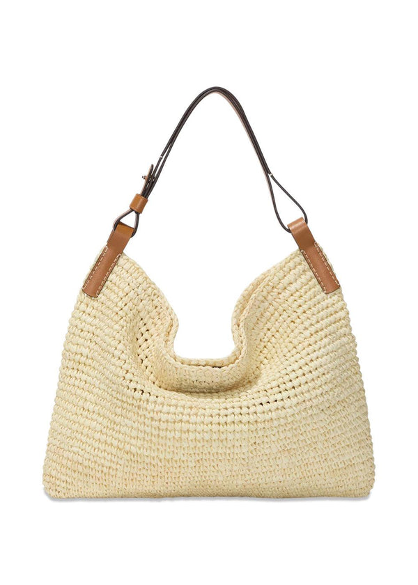 Minetta Raffia Bag - Ivory-Bags-Proenza Schouler-Butler Loftet
