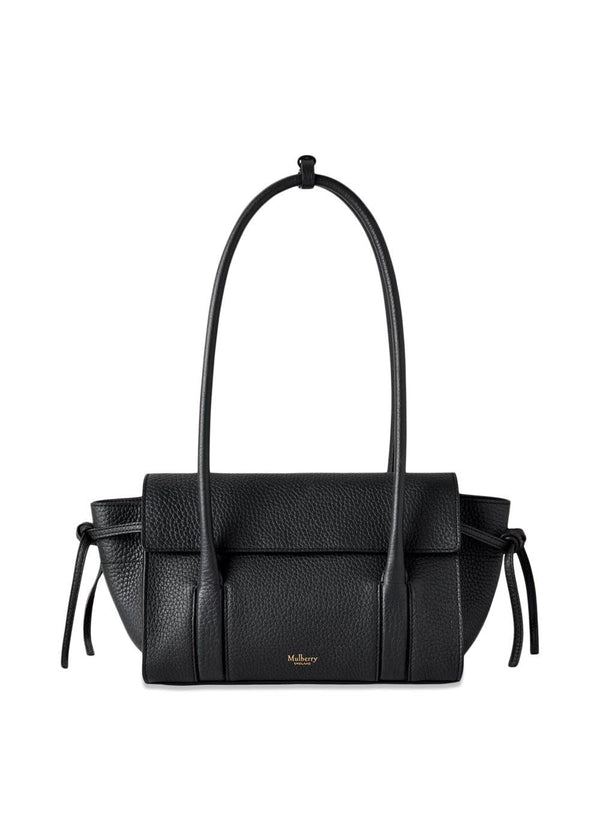 Mini Soft Bayswater Heavy Grain - Black-Bags-Mulberry-Butler Loftet