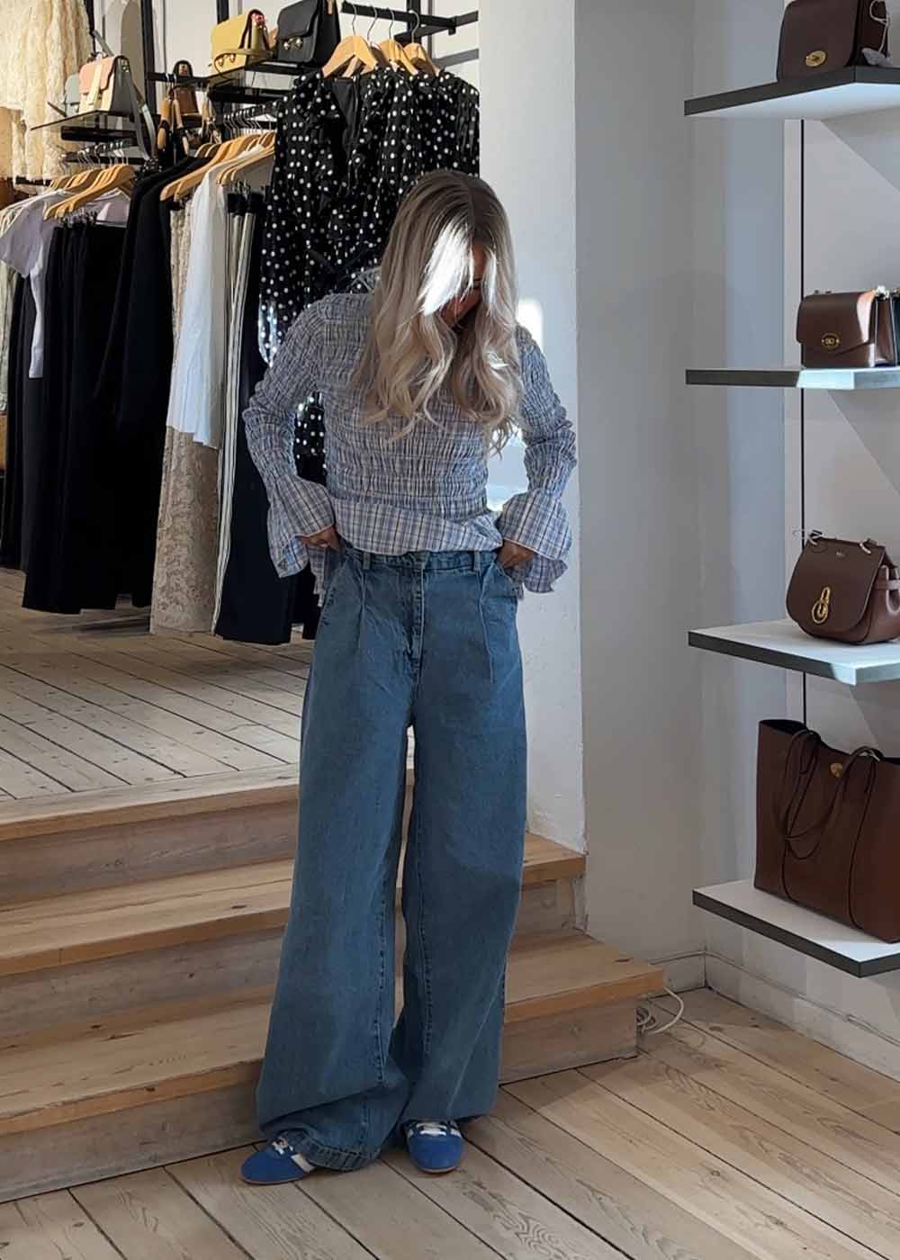 MinniMD pants - Light Blue-Pants-Modström-Butler Loftet