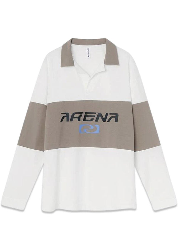 MioRS Polo Blouse - White-Blouses-RÉSUMÉ-Butler Loftet