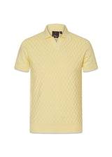 Mirza Poloshirt S-S - Sunshine Yellow-Knitwear-Oscar Jacobson-Butler Loftet
